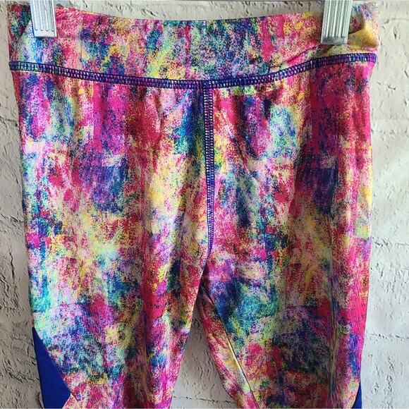Adidas Colorful Kids Girls Leggings SZ 6X - Picture 4 of 8